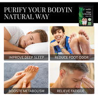 Natural Bamboo Charcoal Multifunctional Adhesive Foot Pads