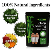 Natural Bamboo Charcoal Multifunctional Adhesive Foot Pads